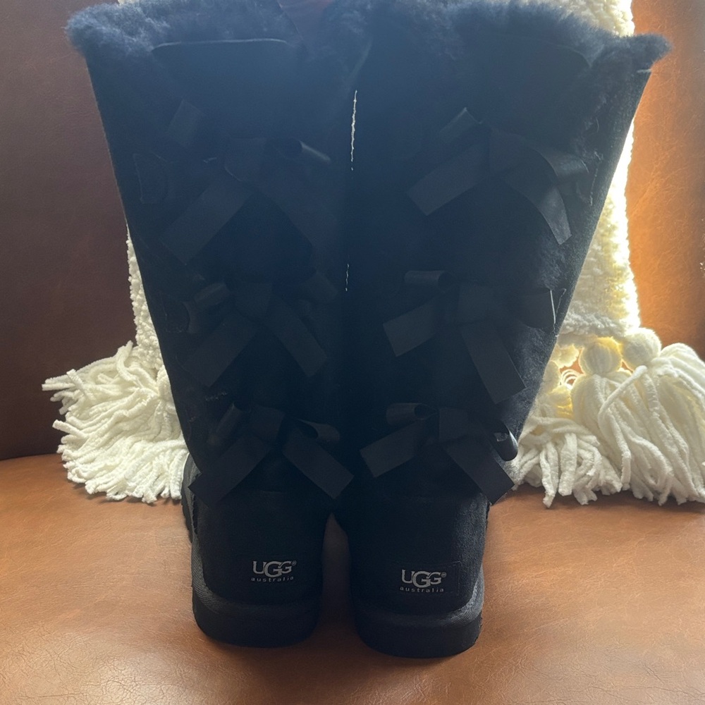 UGG Bailey Bow Tall - Women's Winter Boots - Picture 4 of 12